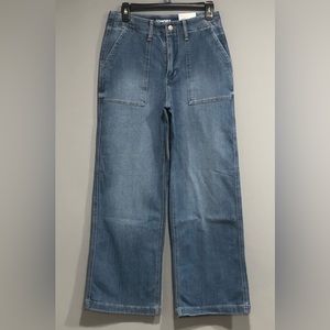 Sonoma Goods For Life Utility Wide-Leg Jeans Size 8